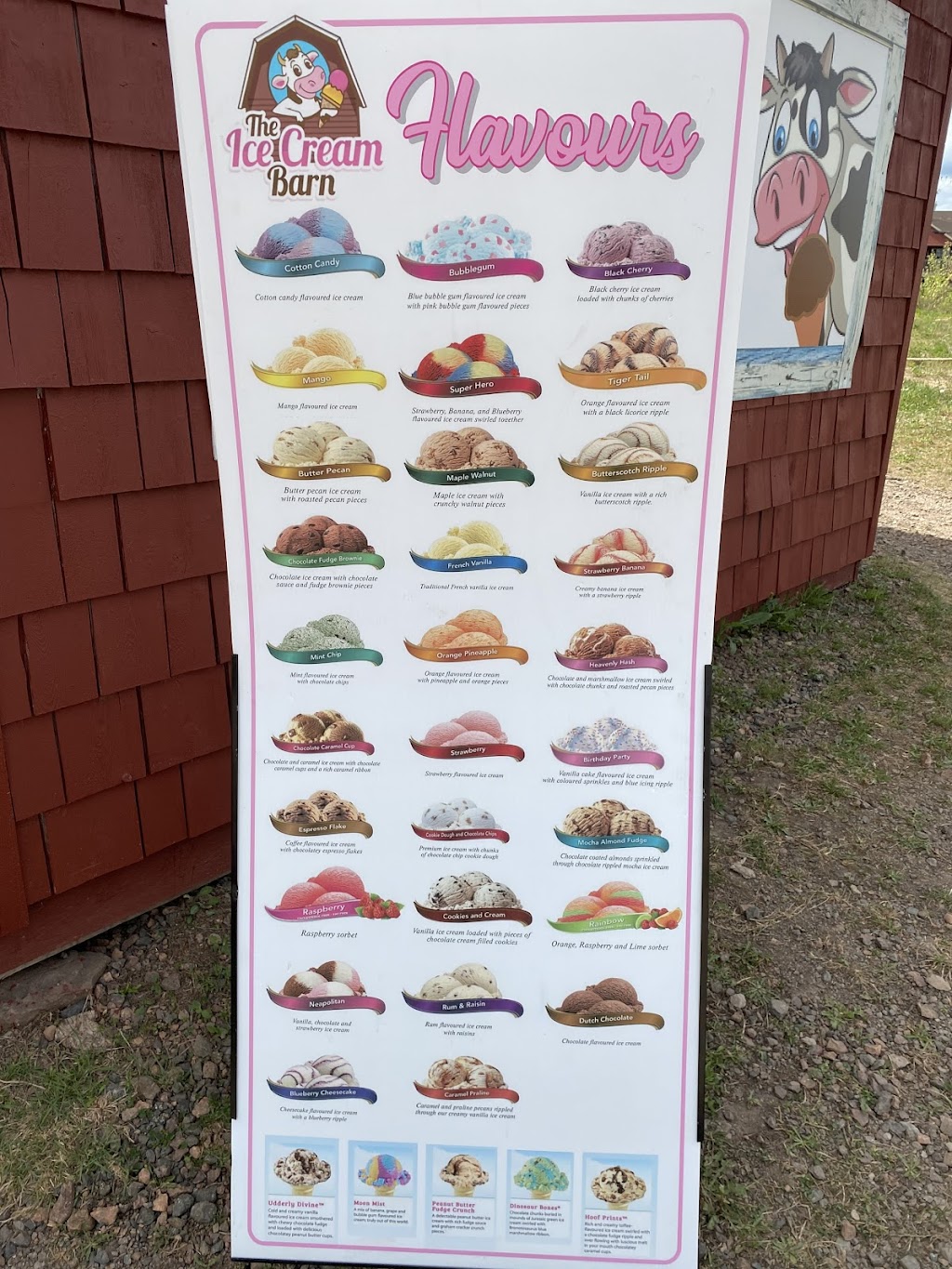 The Ice Cream Barn | 600 Pinewood Rd, Riverview, NB E1B 5M7, Canada | Phone: (506) 875-7622