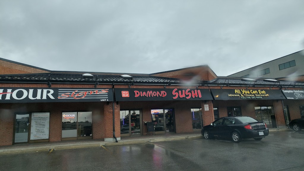 Diamond Sushi | 29 Anne St S, Barrie, ON L4N 2C5, Canada | Phone: (705) 252-6833
