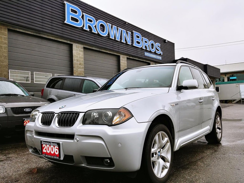 Brown Bros.Auto Clearance Centre | 12521 King George Blvd, Surrey, BC V3V 3K3, Canada | Phone: (604) 496-5123
