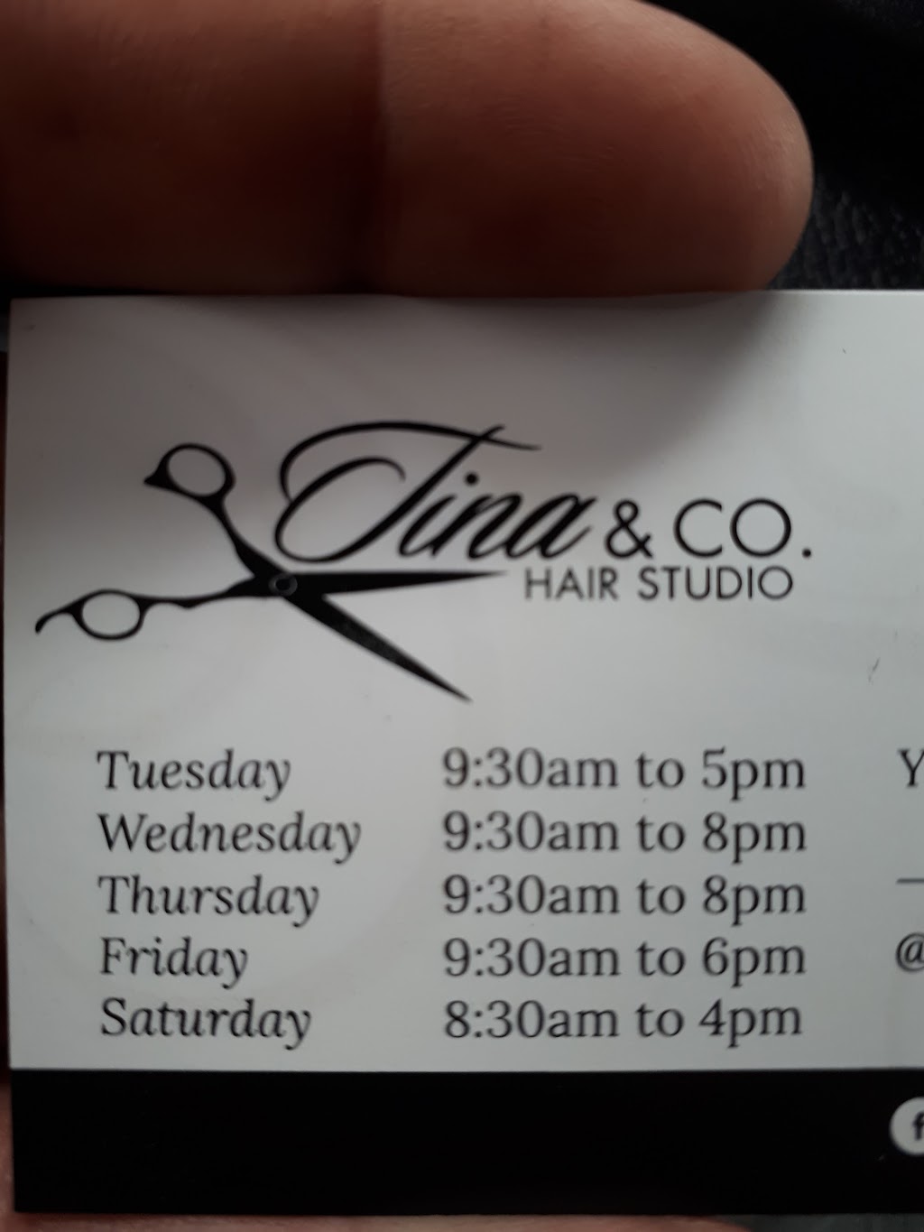 Tina & Co Hair Studio | 188 Barton St, Stoney Creek, ON L8E 4W3, Canada | Phone: (905) 930-8940
