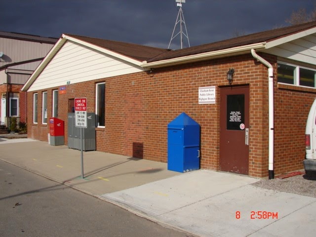 Chatham-Kent Public Library - Highgate Branch | 291 King St S, Highgate, ON N0P 1T0, Canada | Phone: (519) 678-3313