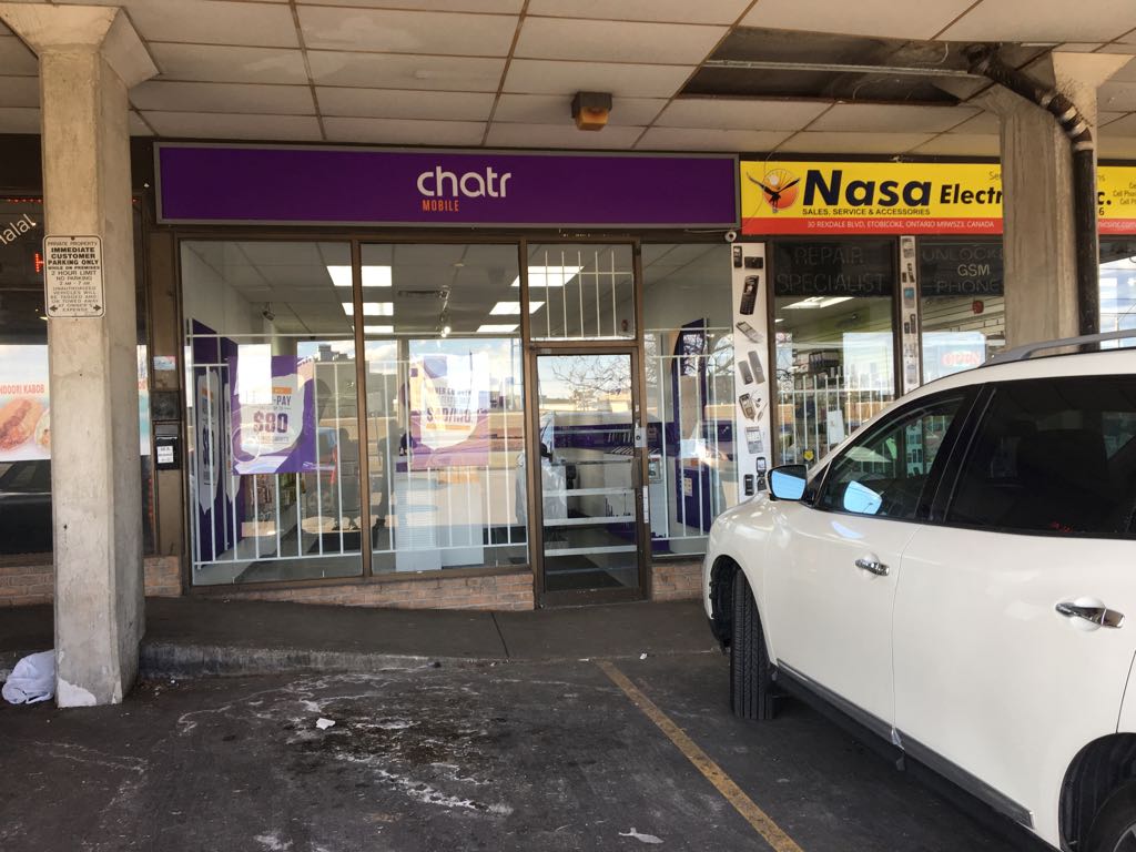 chatr Mobile | 30 A Rexdale Blvd, Etobicoke, ON M9W 5Z3, Canada | Phone: (416) 748-2489