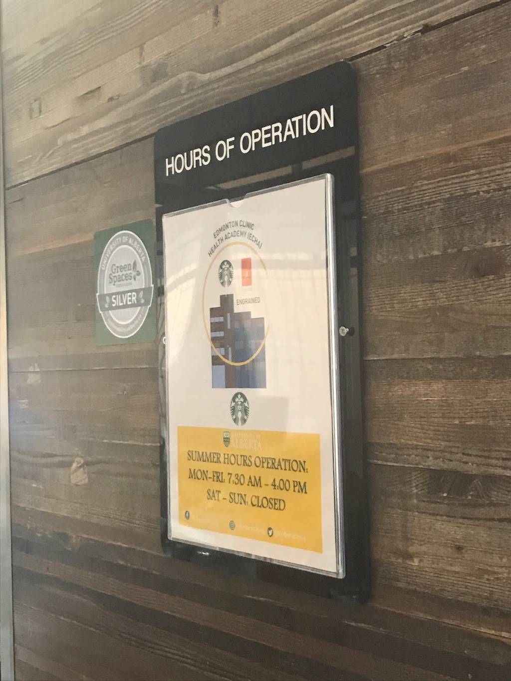 Starbucks | 114 St NW, Edmonton, AB T6G 2R3, Canada | Phone: (800) 782-7282