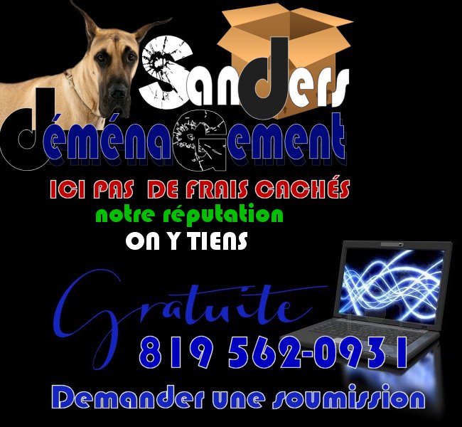 Demenagement Sanders | 5866 Chemin de la Rivière, Ascot Corner, QC J0B 1A0, Canada | Phone: (819) 562-0931