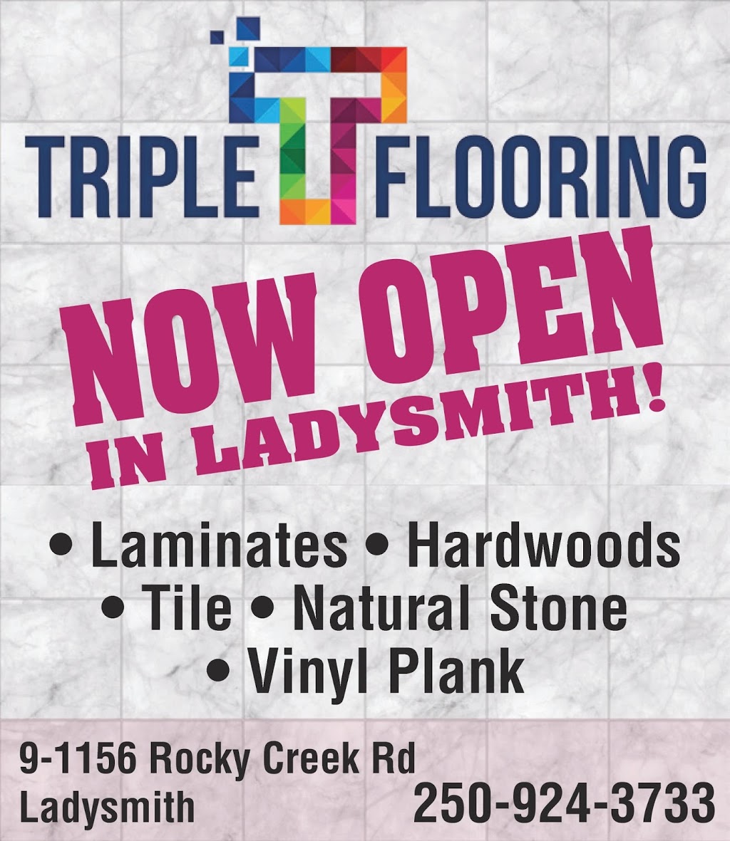 Triple T Flooring | 9-1156 Rocky Creek Road, P.O.Box 2097, Ladysmith, BC V9G 1B6, Canada | Phone: (250) 924-3733