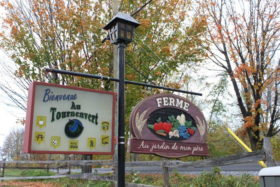 Au Tournenvert | 262 A Grande Terre Rang, Saint-François-du-Lac, Quebec, QC J0G 1M0, Canada | Phone: (450) 249-1036