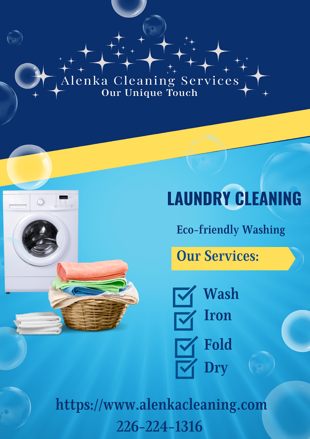 Alenka Cleaning Services | 570 Proudfoot Ln, London, ON N6H 4Z1, Canada | Phone: (226) 224-1316
