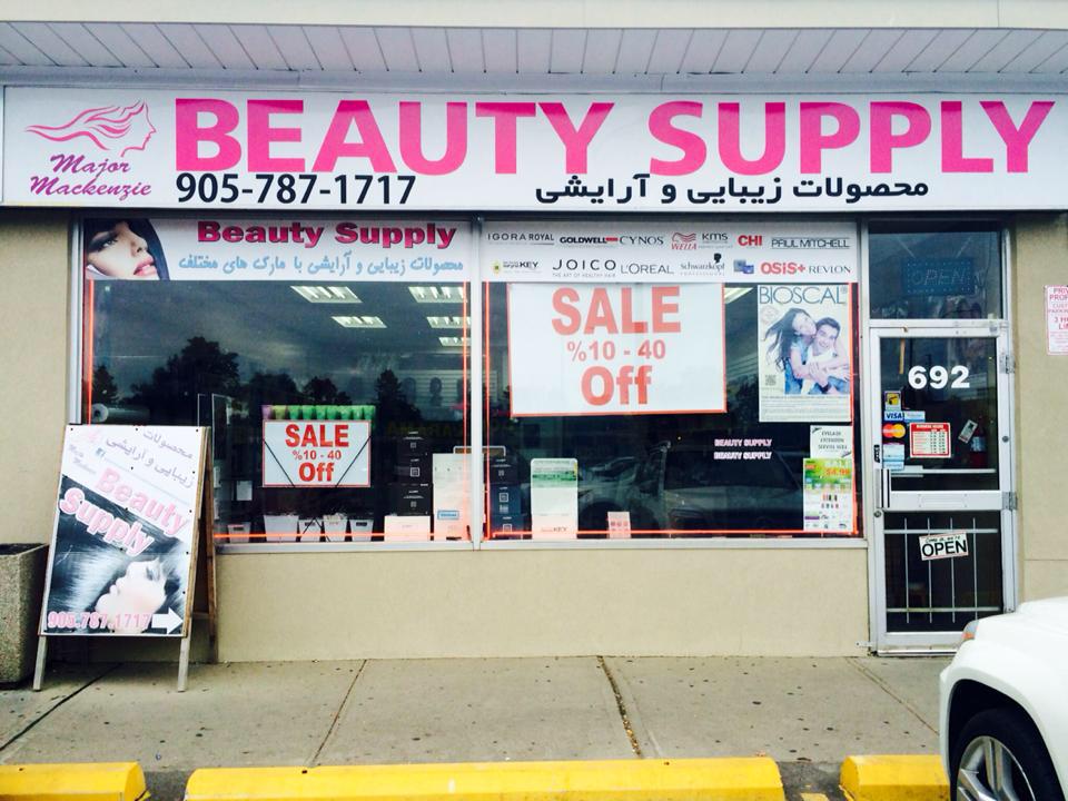 Major Mackenzie Beauty Supply | 692 Major Mackenzie Dr E, Richmond Hill, ON L4C 1J9, Canada | Phone: (905) 787-1717