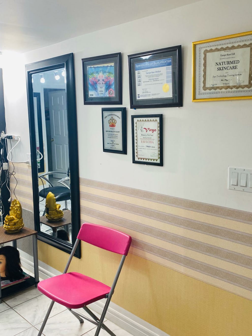 Khushi Beauty Salon | 108 Brussels Ave, Brampton, ON L6Z 0E1, Canada | Phone: (647) 801-5852