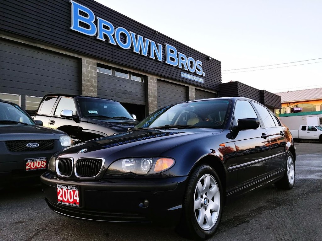 Brown Bros.Auto Clearance Centre | 12521 King George Blvd, Surrey, BC V3V 3K3, Canada | Phone: (604) 496-5123
