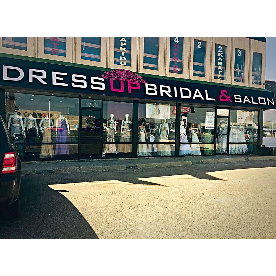 Dressup Bridal & Salon | 13030 97 St NW, Edmonton, AB T5E 4C6, Canada | Phone: (780) 758-1969
