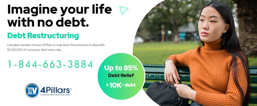 4 Pillars Debt Relief Laval | 1776 Boulevard des Laurentides Suite 200, Vimont, QC H7M 2P6, Canada | Phone: (844) 663-3883