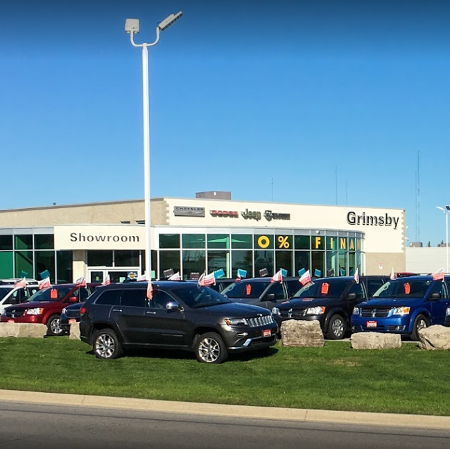 GRIMSBY CHRYSLER DODGE JEEP LTD. | car dealer | 421 S Service Rd, Grimsby, ON L3M 4E8, Canada | 9059459606 OR +1 905-945-9606
