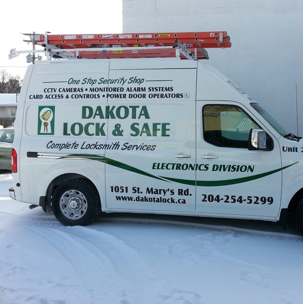 Dakota Lock & Safe Ltd | 1051 St Marys Rd, Winnipeg, MB R2M 3T1, Canada | Phone: (204) 254-5299