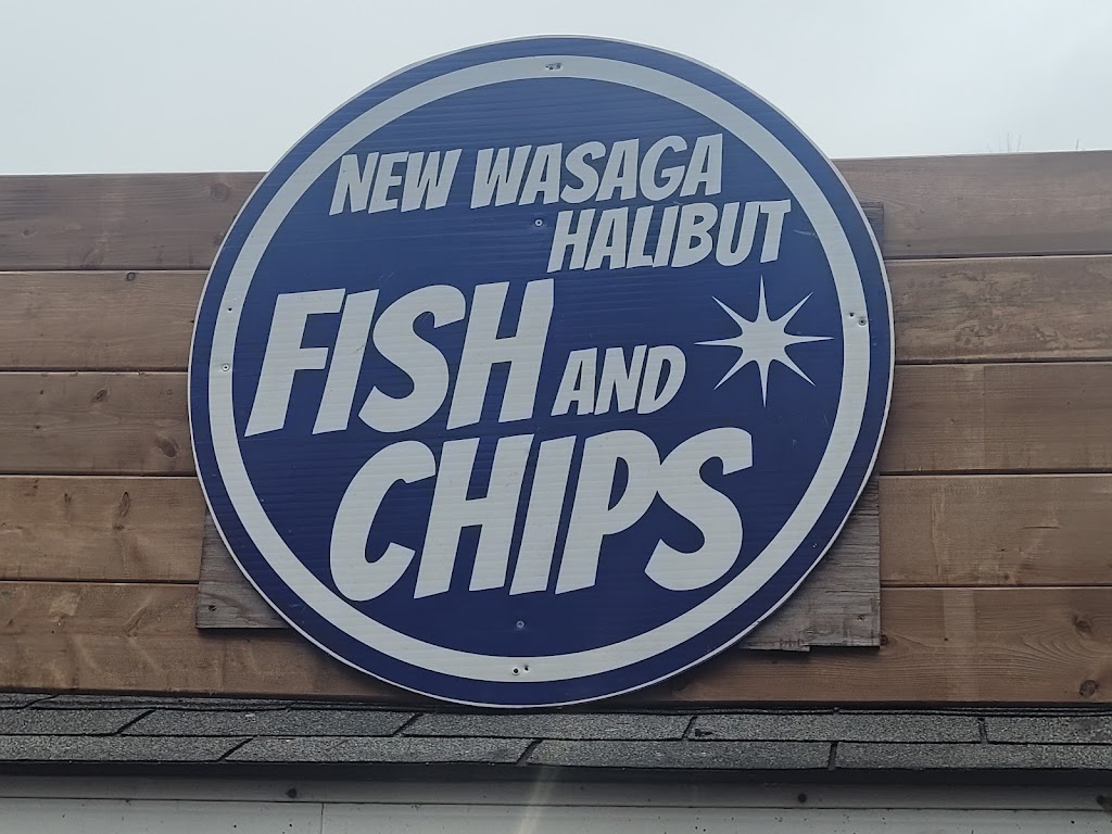 New Wasaga Halibut Fish & Chips | 676 River Rd E, Wasaga Beach, ON L9Z 2M3, Canada | Phone: (705) 794-8664
