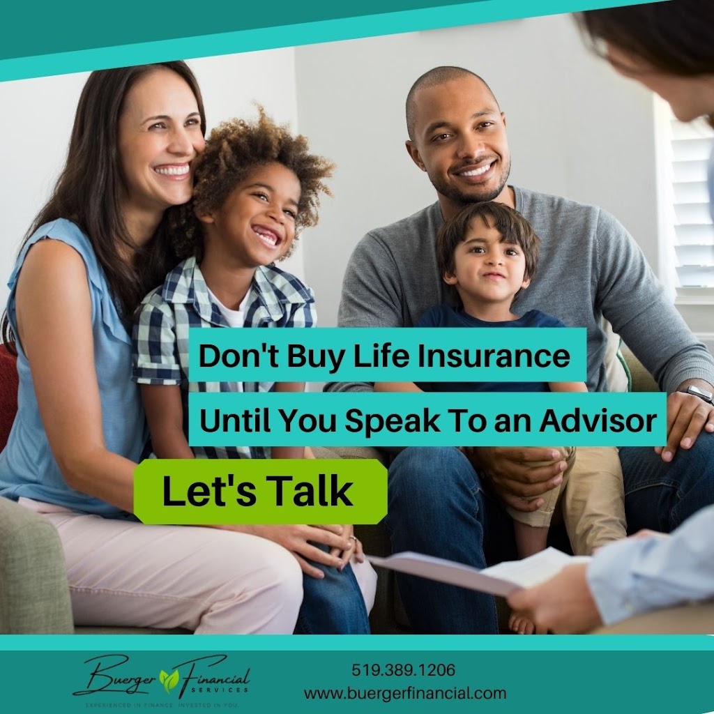 Buerger Financial Services | 492 Ridge St, Port Elgin, ON N0H 2C1, Canada | Phone: (519) 389-1206