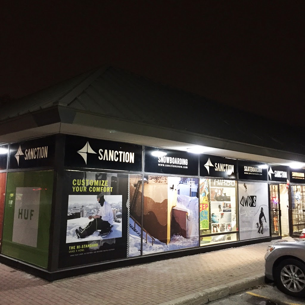 sanction snowboard store