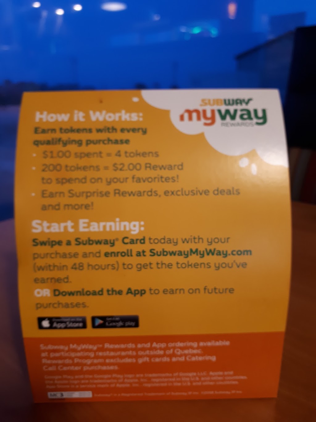 Subway | 73014 Road 10E, Stony Mountain, MB R0C 3A0, Canada | Phone: (204) 344-5467