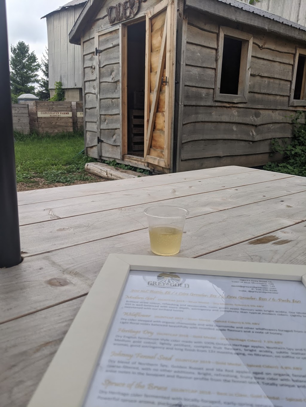 Grey & Gold Cider | 788171, Grey County Rd 13, Clarksburg, ON N0H 1J0, Canada | Phone: (416) 821-6751
