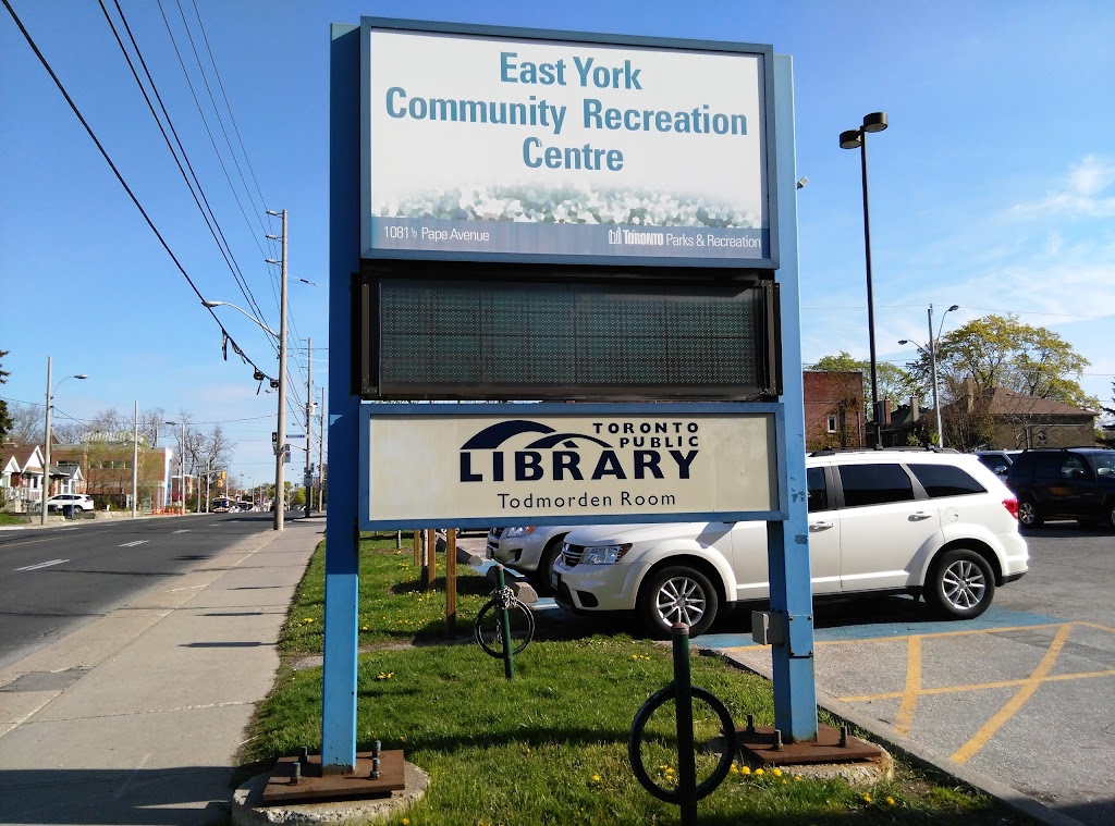 East York Community Recreation Centre | 1081 1/2 Pape Ave, East York, ON M4K 3W4, Canada | Phone: (416) 396-2880