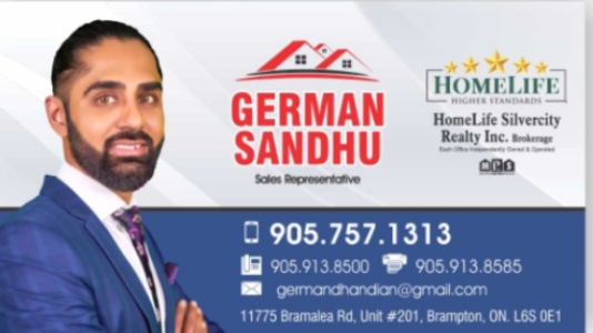German Sandhu Best Real Estate Agent Brampton. | 11775 Bramalea Rd, Brampton, ON L6R 0A7, Canada | Phone: (905) 757-1313
