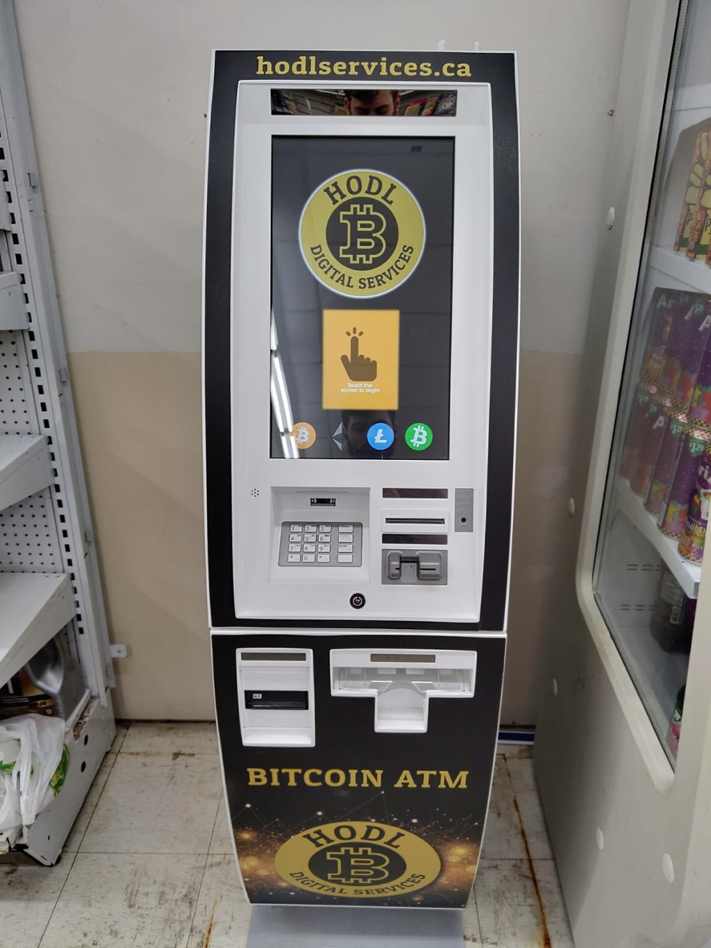 HODL Bitcoin ATM - Hasty Market | 255 Fairview Dr, Brantford, ON N3R 7E3, Canada | Phone: (416) 840-5444