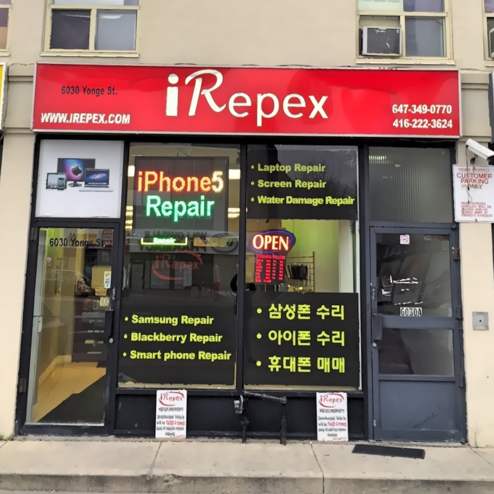 iRepex | 6030 Yonge St, North York, ON M2M 3W5, Canada | Phone: (647) 349-0770