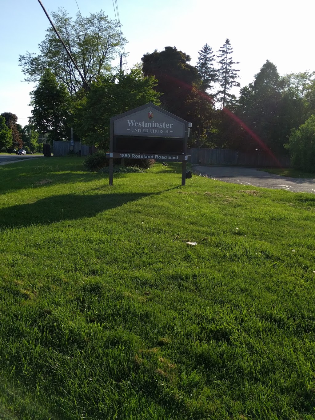 Westminster United Church | 1850 Rossland Rd E, Whitby, ON L1N 3P2, Canada | Phone: (905) 723-6442