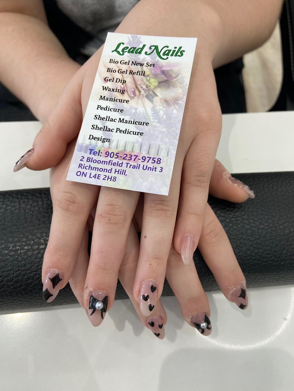 Lead Nails | 2 Bloomfield Trail unit 3, Richmond Hill, ON L4E 2H8, Canada | Phone: (905) 237-9758