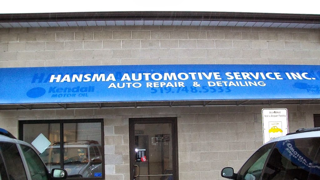 Hansma Automotive Service Inc. | 88 Shoemaker St, Kitchener, ON N2E 3G4, Canada | Phone: (519) 748-5533