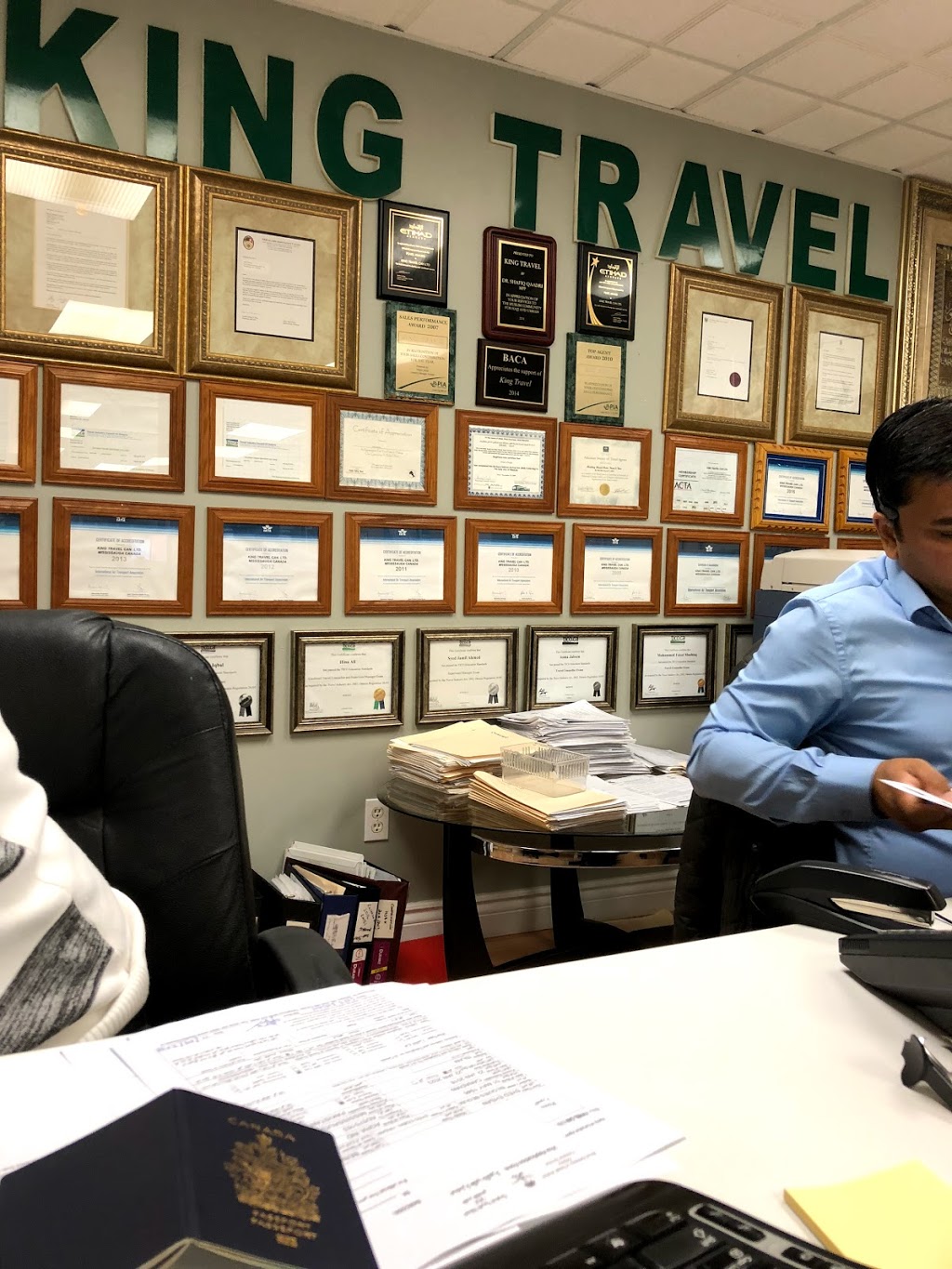 King Travel Can Ltd | 1325 Eglinton Ave E Suite #218, Mississauga, ON L4W 4L9, Canada | Phone: (905) 624-8555
