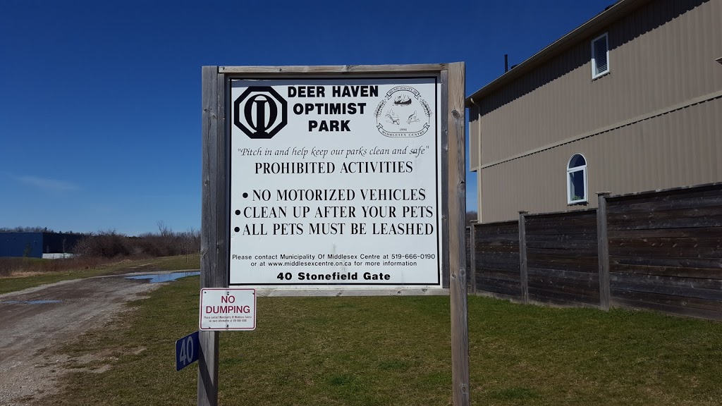 Deer Haven Optimist Park | 20 Stonefield Gate, Ilderton, ON N0M 2A0, Canada