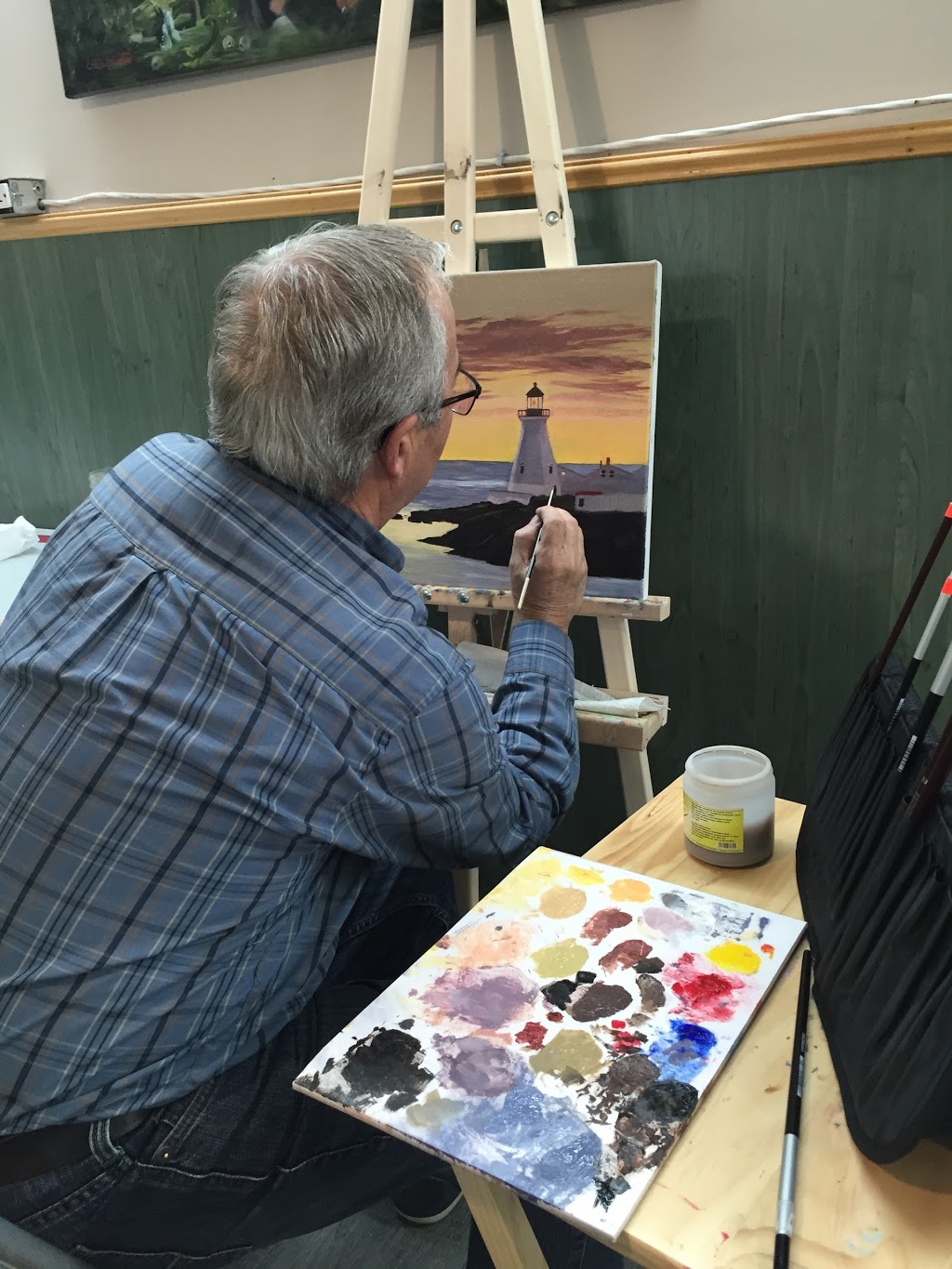 LÉcole des Beaux-Arts de Lévis - Cours de peinture | 2 Route du Président-Kennedy, Lévis, QC G6V 6C2, Canada | Phone: (418) 882-6765