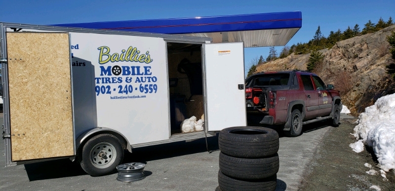 Baillies Mobile Tires & Auto | 1 Taylor Dr, Herring Cove, NS B3V 1J5, Canada | Phone: (902) 240-6559