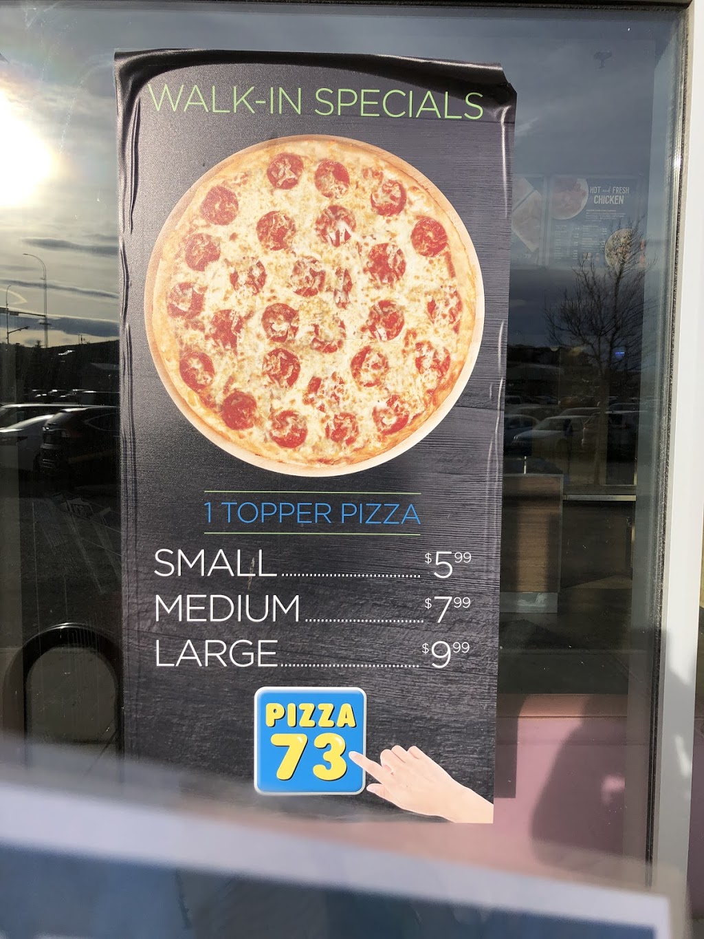 Pizza 73 | 3745 Memorial Dr, Calgary, AB T2A 6V4, Canada | Phone: (403) 273-7373