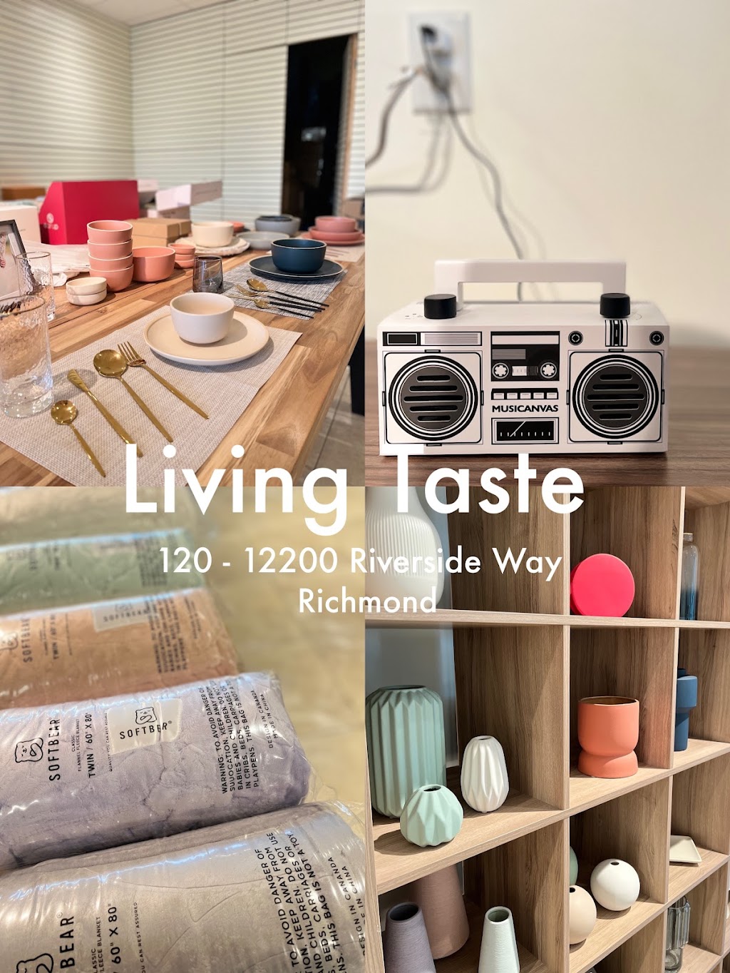 LIVINGTaSTE | 12200 Riverside Way #120, Richmond, BC V6W 1L5, Canada | Phone: (236) 966-8170