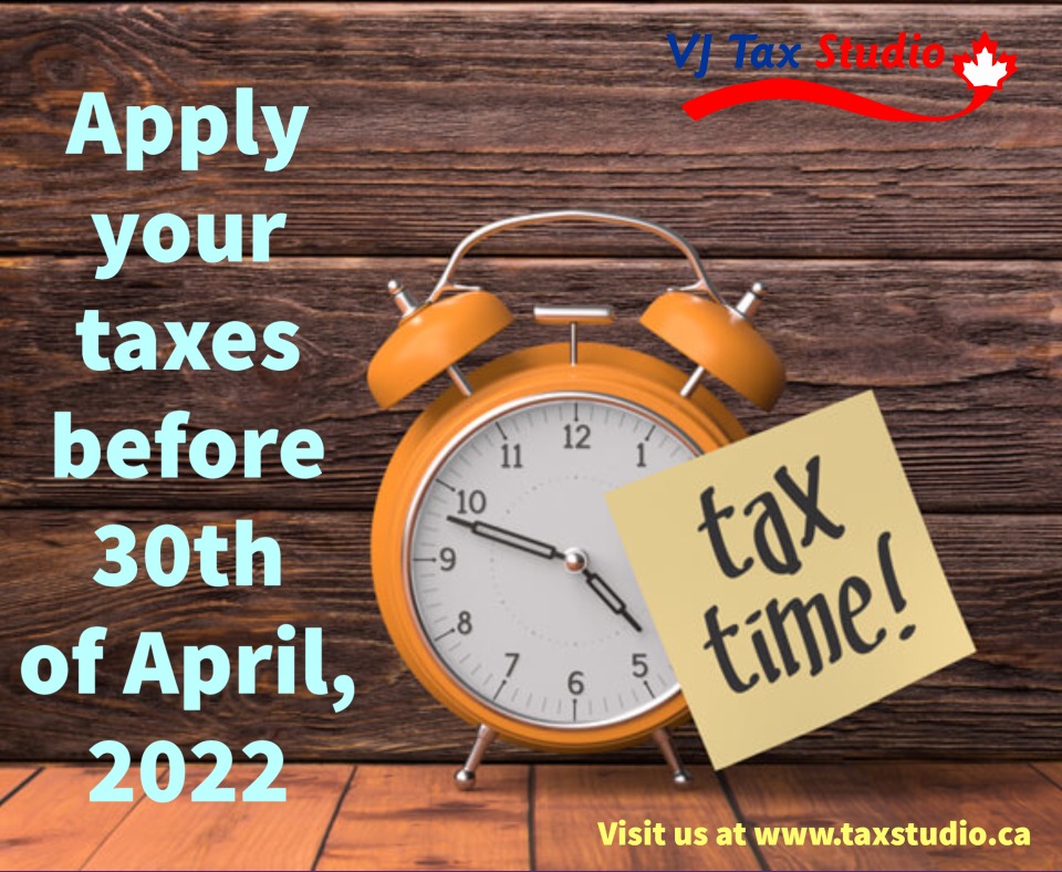 VJ Tax Studio Inc. | 1108 23 Ave N #301, Cranbrook, BC V1C 5T6, Canada | Phone: (778) 687-3641