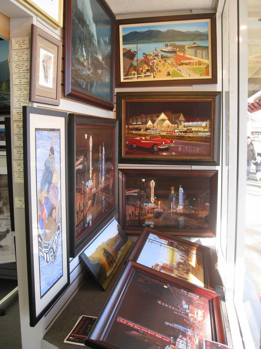 Park & Tilford Art & Frames | 333 Brooksbank Ave Suite 530, North Vancouver, BC V7J 3S8, Canada | Phone: (604) 983-3854