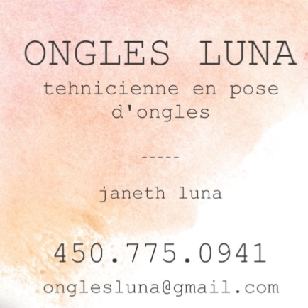 Ongles luna | 490 Rue du Rubanier, Granby, QC J2H 2R8, Canada | Phone: (450) 775-0941