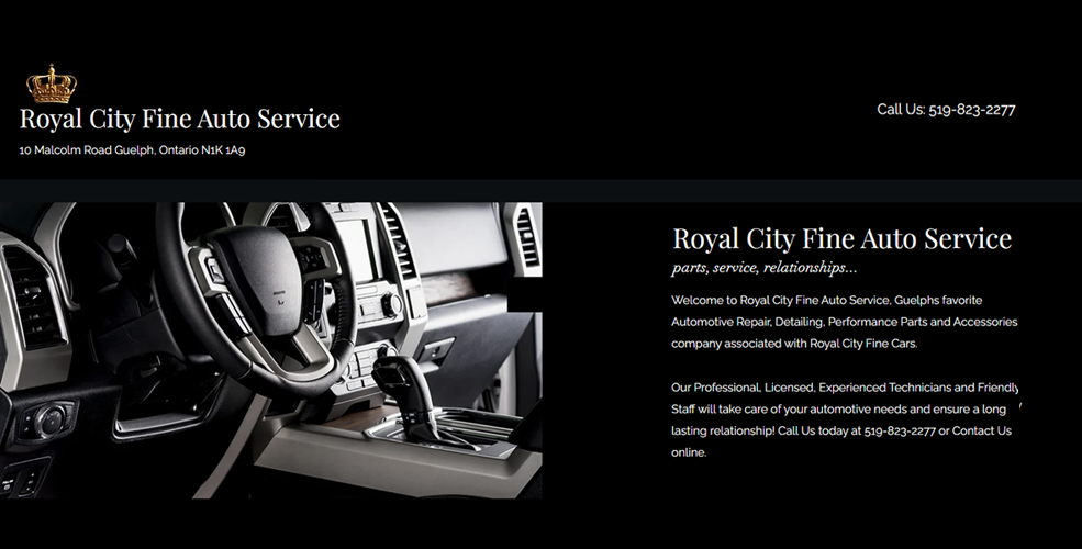 Royal City Fine Auto Service | 10 Malcolm Rd, Guelph, ON N1K 1A9, Canada | Phone: (519) 823-2277