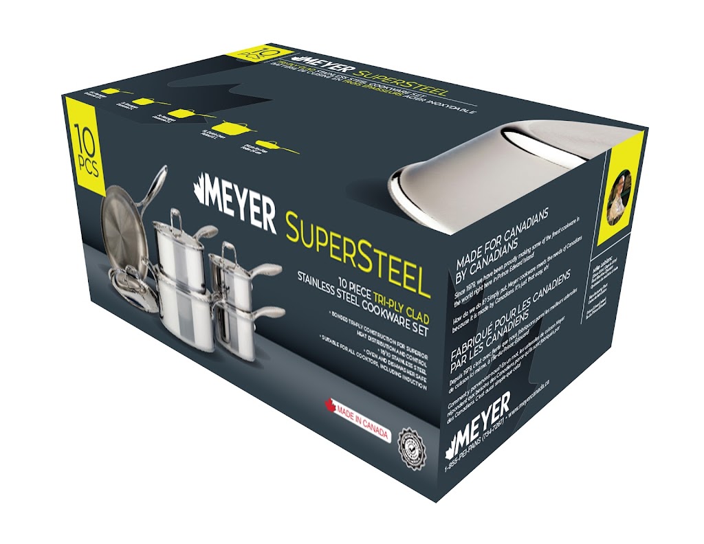 Meyer Cookware Canada | 489 Brackley Point Rd, Charlottetown, PE C1E 1Z3, Canada | Phone: (855) 734-7267