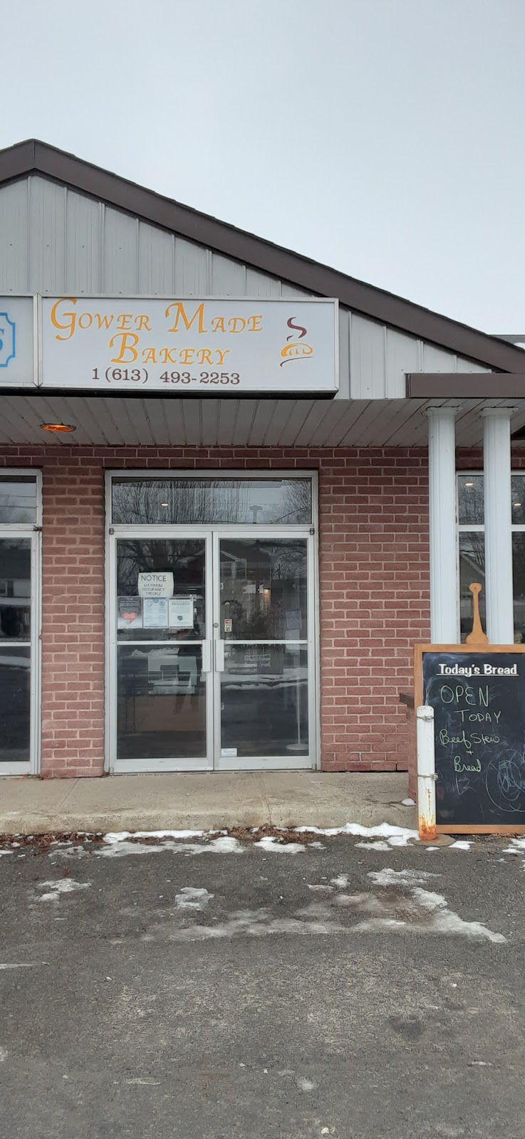 Gower Made Bakery | 2333 Church St, North Gower, ON K0A 2T0, Canada | Phone: (613) 493-2253
