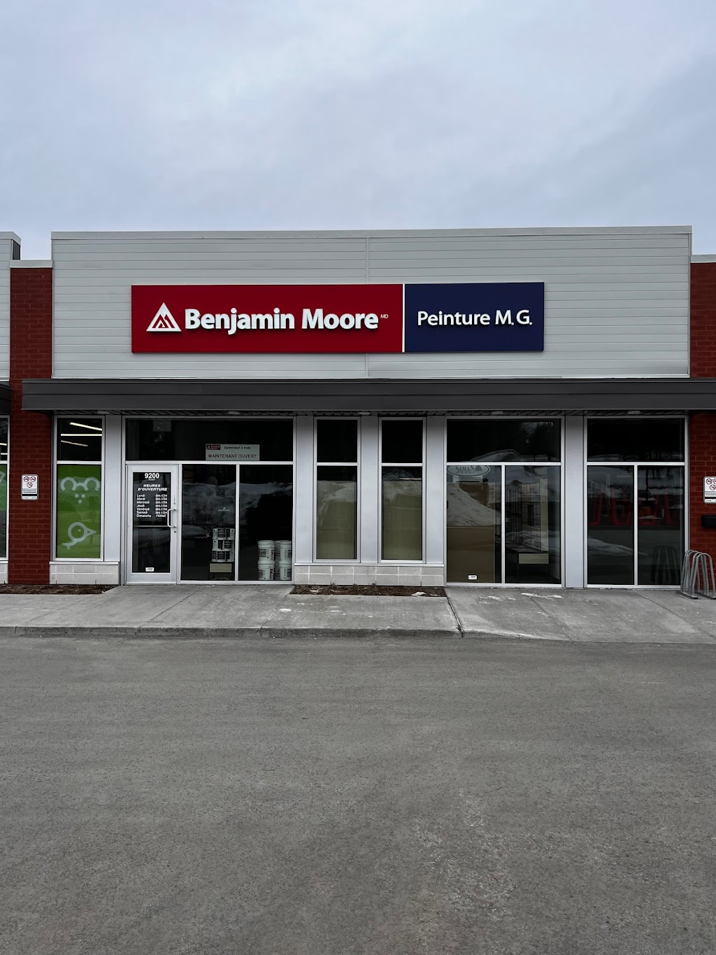 Peinture MG-Benjamin Moore | 9200 Rue Henri-Piché, Mirabel, QC J7N 0T4, Canada | Phone: (450) 432-0033