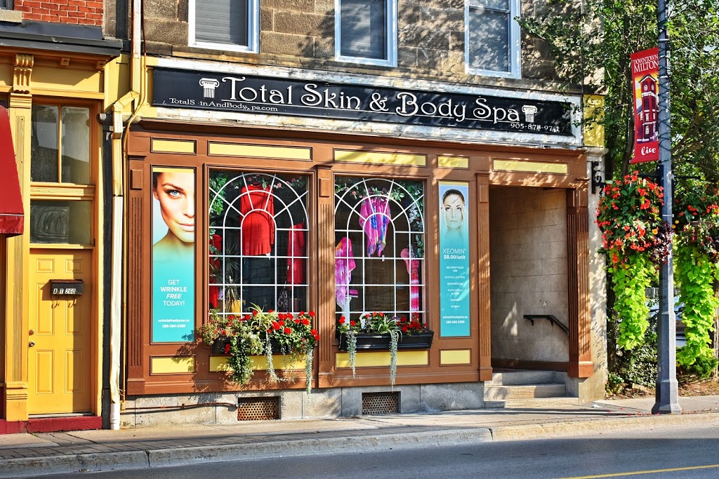 Total Skin And Body Spa | 258 Main St E, Milton, ON L9T 1P2, Canada | Phone: (905) 878-9711