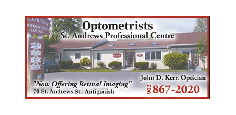 Nova Lenses Inc. - St Andrews Professional Centre | 70 St Andrews St, Antigonish, NS B2G 2H1, Canada | Phone: (902) 867-2020