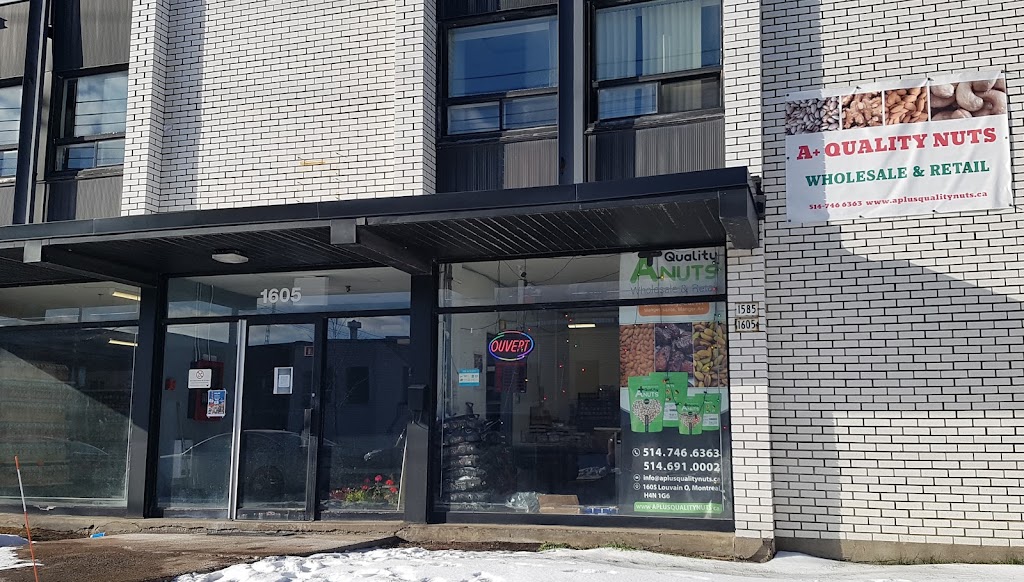 A plus Quality Nuts | 1605 Rue de Louvain O, Montréal, QC H4N 1G6, Canada | Phone: (514) 691-0002