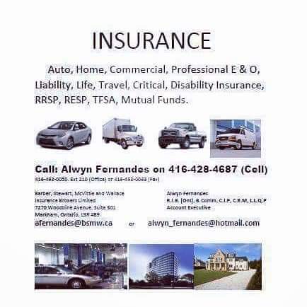 Alwyn Fernandes: Insurance and Financial Services | 10 Milner Business Ct Suite 707, Scarborough, ON M1B 3C6, Canada | Phone: (416) 428-4687