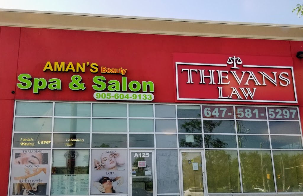 Amans Beauty Spa & Salon | 3351 Markham Rd Unit# 125, Scarborough, ON M1X 0A6, Canada | Phone: (905) 604-9133