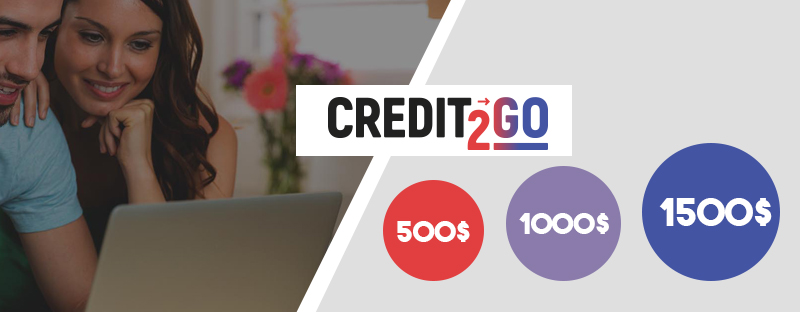 Credit2Go | 2259 Avenue Bourgogne, Chambly, QC J3L 1Z9, Canada | Phone: (866) 613-2661