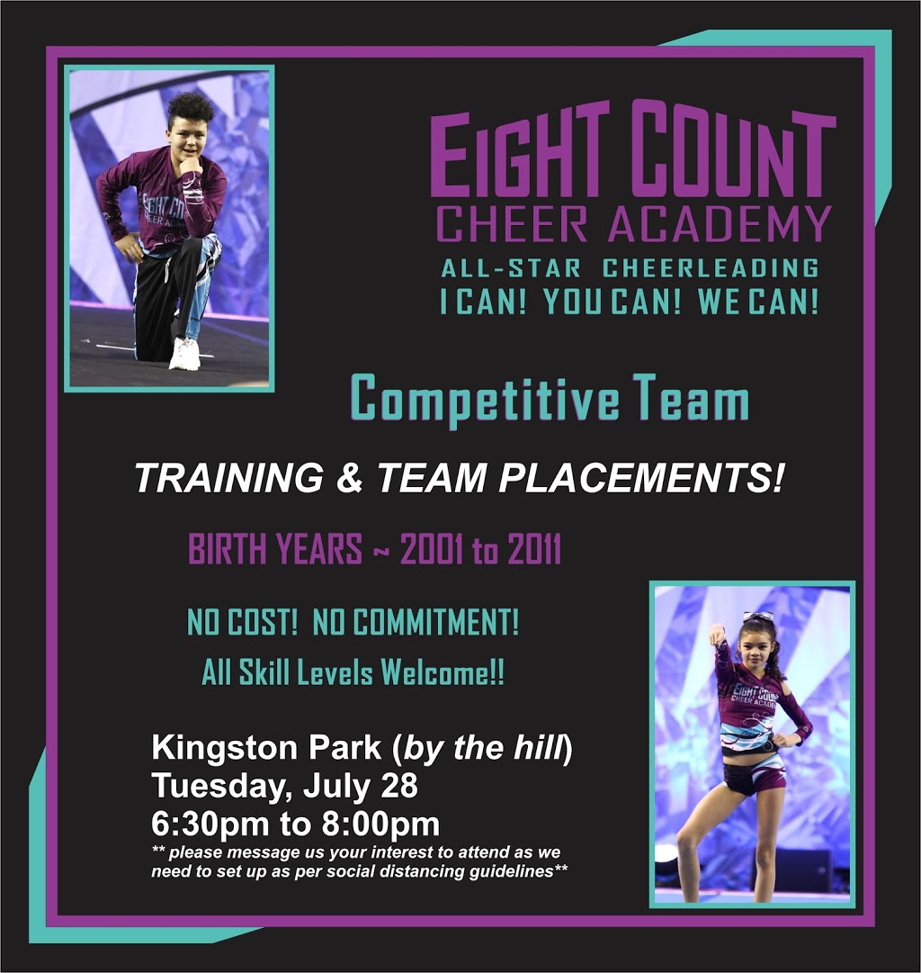 Eight Count Cheer Academy | 85 Edgar St, Chatham, ON N7M 1V6, Canada | Phone: (519) 358-7728